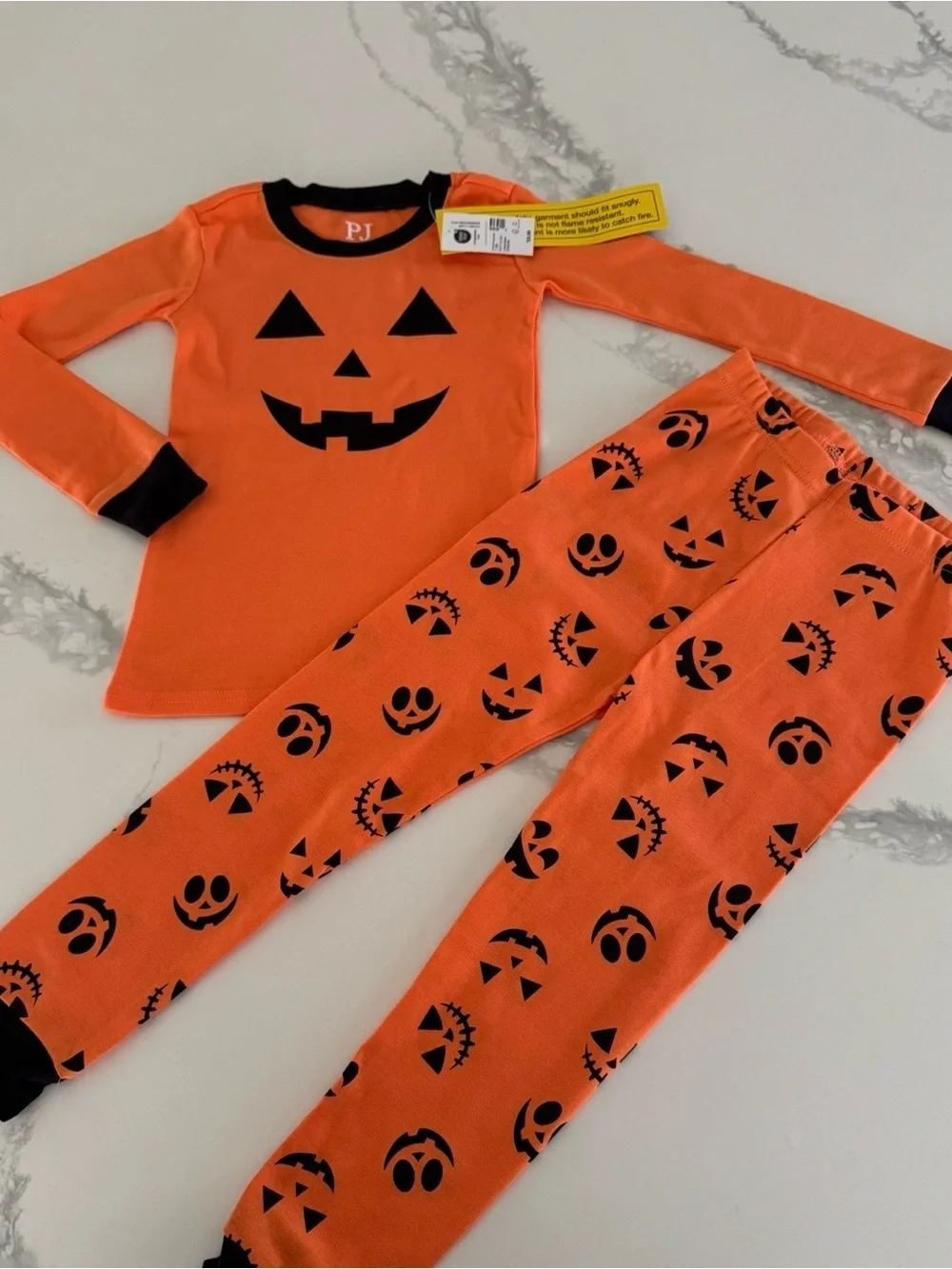 NWT Kids’ Halloween Pumpkin Pajamas 3T